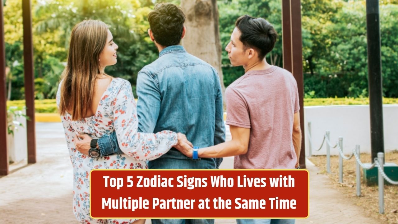Top 5 Zodiac Signs Who Lives with Multiple Partner at the Same Time