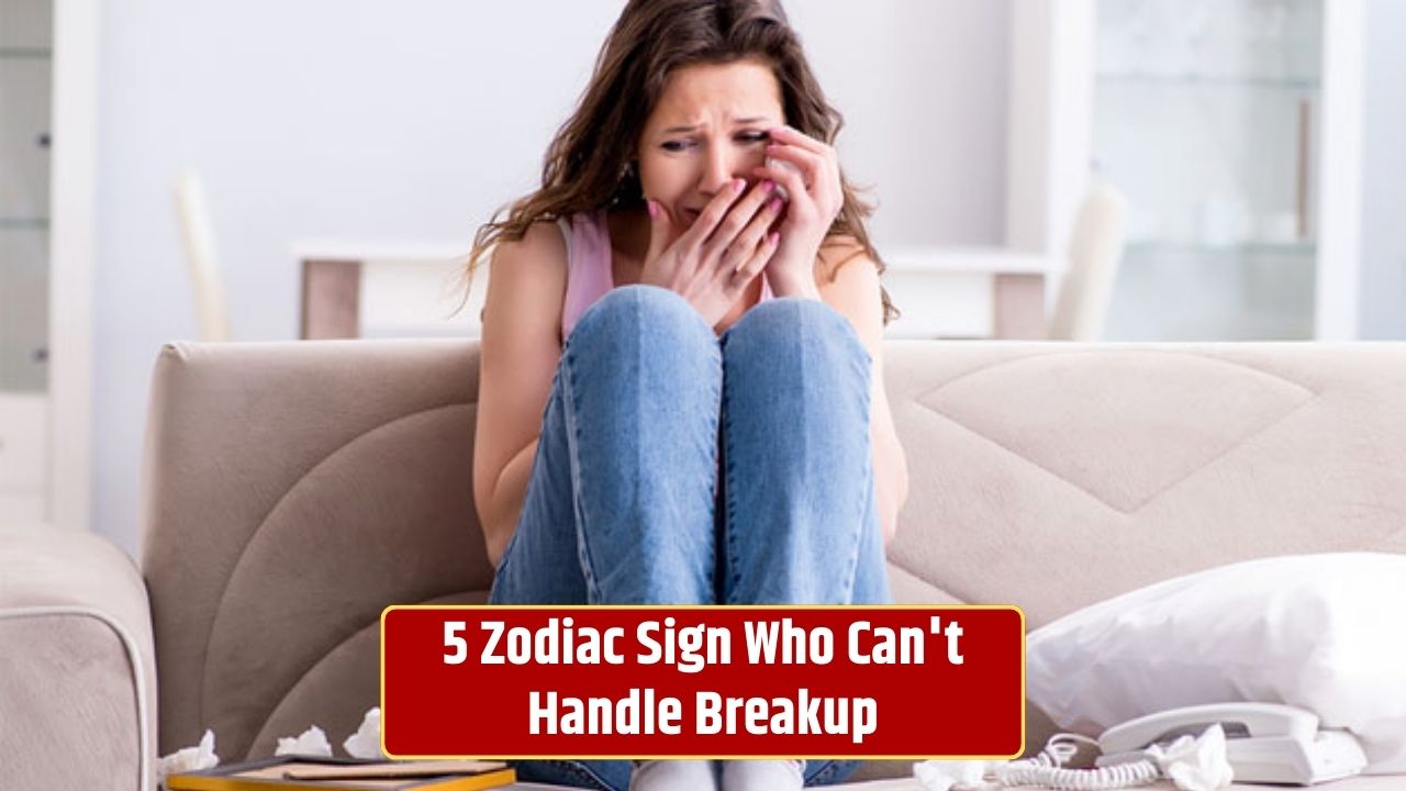 5 Zodiac Sign Who Can't Handle Breakup