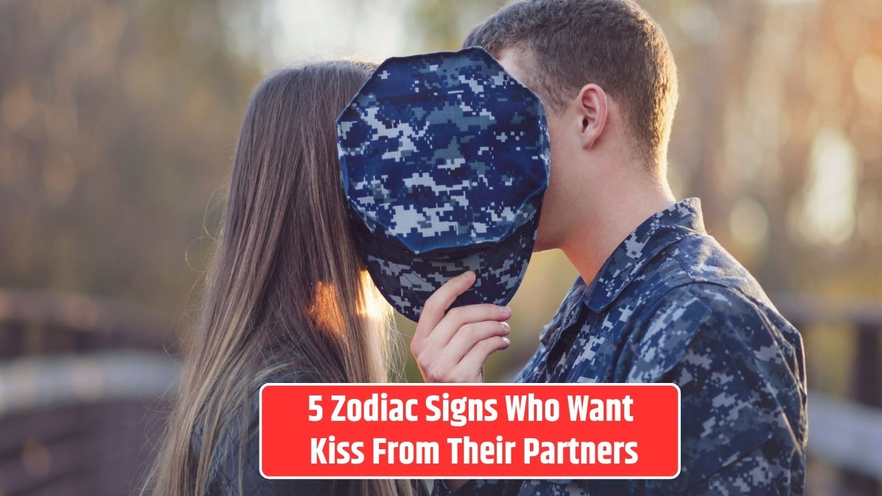 5 Zodiac Signs Who Want Kiss From Their Partners